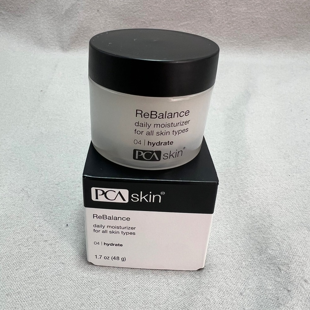 PCA Skin ReBalance Daily Moisturizer All Skin Types Hydrate 1.7 oz